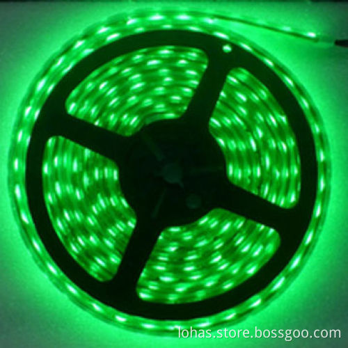 Multicolor flexible LED strips with SMD 5050,18-22lm/LED, 30pcs/M, stable performance